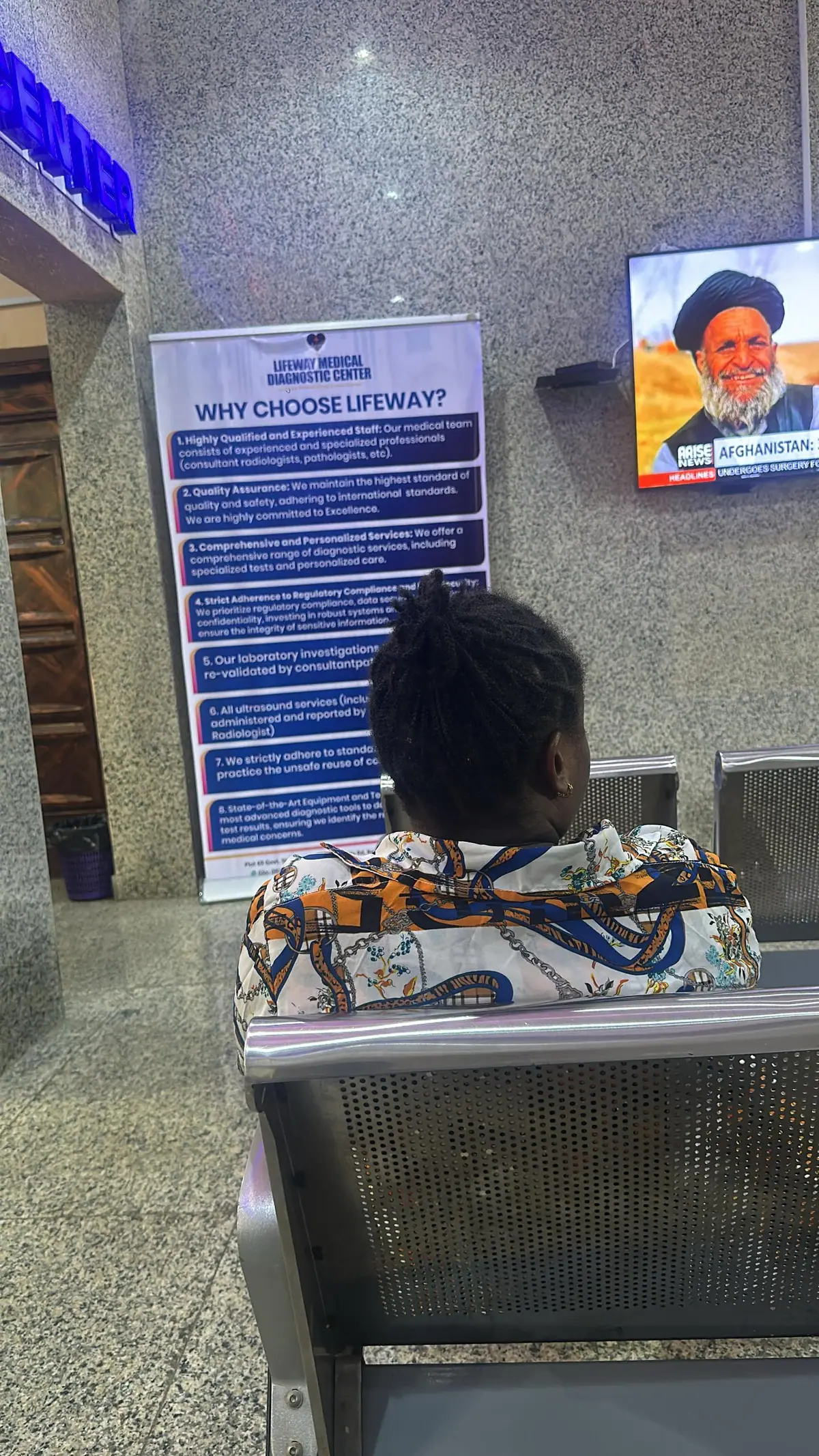 A photograph from Ifechi Nwaorisa's phone, 27 February 2025, Owerri, Nigeria